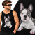 TANK TOP ZWIERZĘTA   DOG FRANCUSKI 2